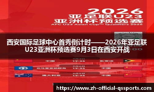 西安国际足球中心首秀倒计时——2026年亚足联U23亚洲杯预选赛9月3日在西安开战